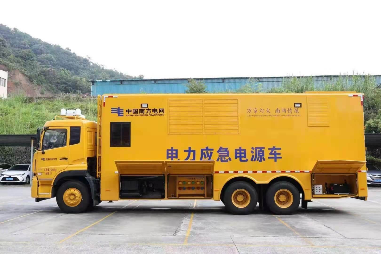 泰安安康大型柴油发电机发电车UPS电源出租租赁